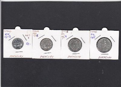 Beschrijving: 1650 Guaranies Set(4)